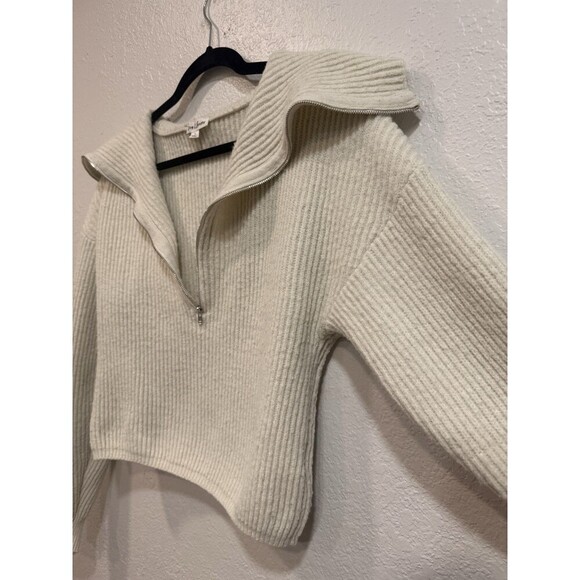 For Love & Lemons Ryan Sweater Size Large Color Crème /ivory/ White - Picture 4 of 10